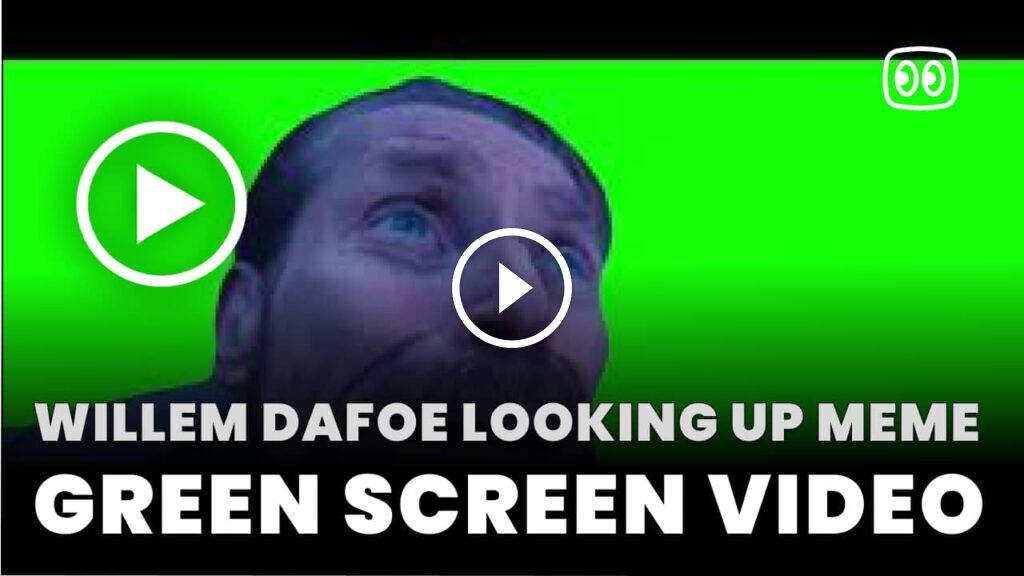 Willem Dafoe Looking Up Meme Green Screen Free MP4 Willem Dafoe Looking Up Meme Green Screen Free MP4