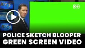 Police Sketch Blooper Green Screen