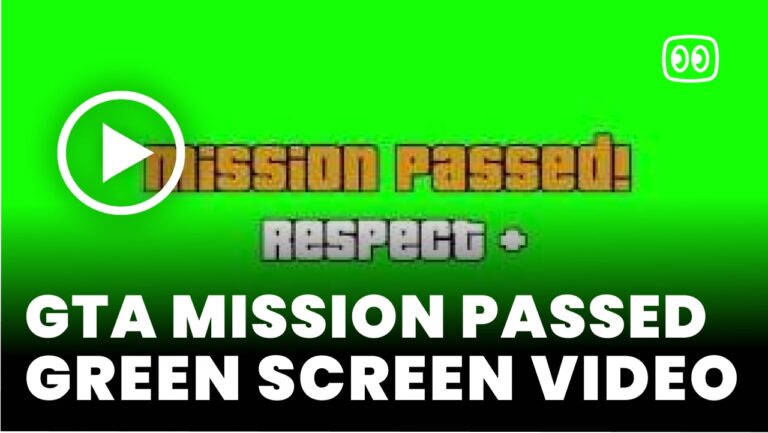 GTA Mission Passed Green Screen