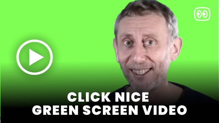 Click Nice Green Screen Video