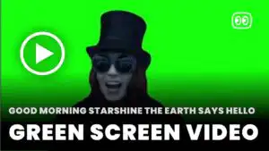 Good Morning Starshine The Earth Says Hello Green Screen