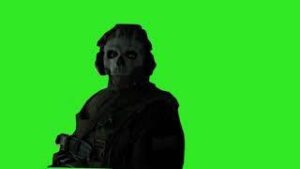 COD Ghost meme green screen download