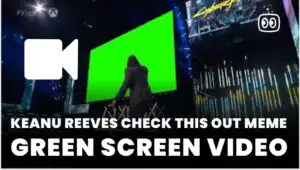Keanu Reeves Check This Out Meme Green Screen download