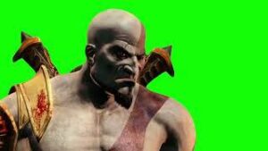Kratos Calling For Zeus Green Screen download