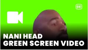 Nani head Green Screen download