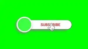 New subscribe button Green Screen download