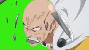 One punch Man saitama vs sonic Green Screen download