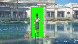 Suzume no Tojimari Door Green Screen download