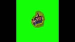 Thumbs Up Emote Green Screen download