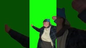 Cringe TikToker Dances to the Bluey Theme Song Green Screen download