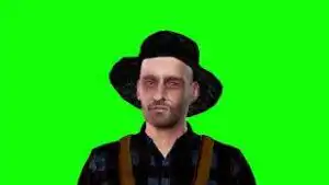 Lawn Mowing Green Screen download