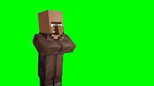 Minecraft Villager Ugh this is literally unwatchable Meme Green Screen download