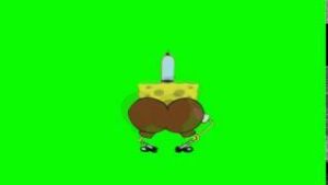 Spongebob Twerking Green Screen download