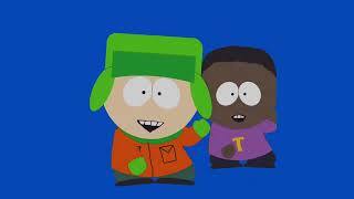 South Park Kyle and Tolkien Pretty Girls TikTok Blue Screen download