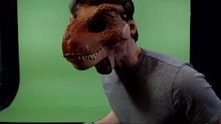 Jerma Dinosaur mask and claws Green Screen download