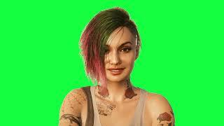 judy-alvarez-cyberpunk-green-screen - Green Screen Memes
