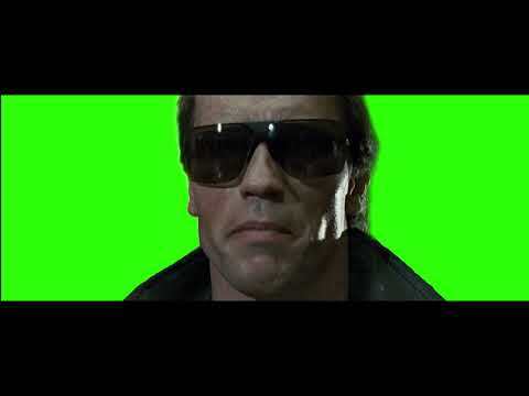 Terminator i'll be back Green Screen download
