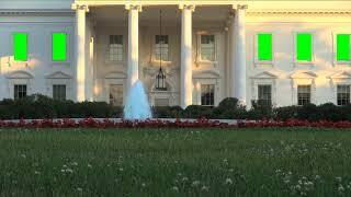 White House with Green screen windows download
