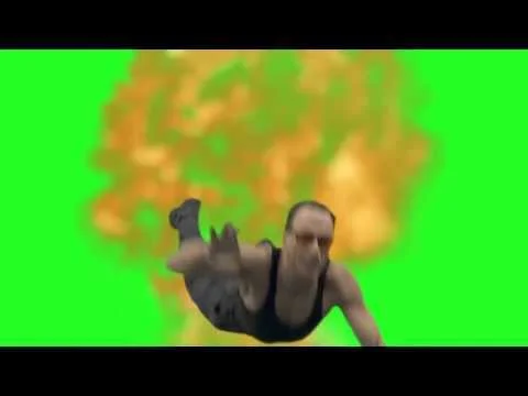 MLG Explosion Green screen download
