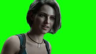 Jill Valentine what the hell green screen download