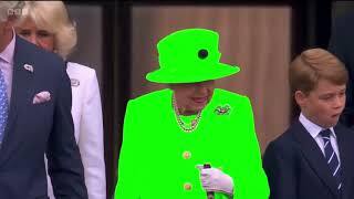 Queen Elizabeth Platinum Jubilee Green Screen download