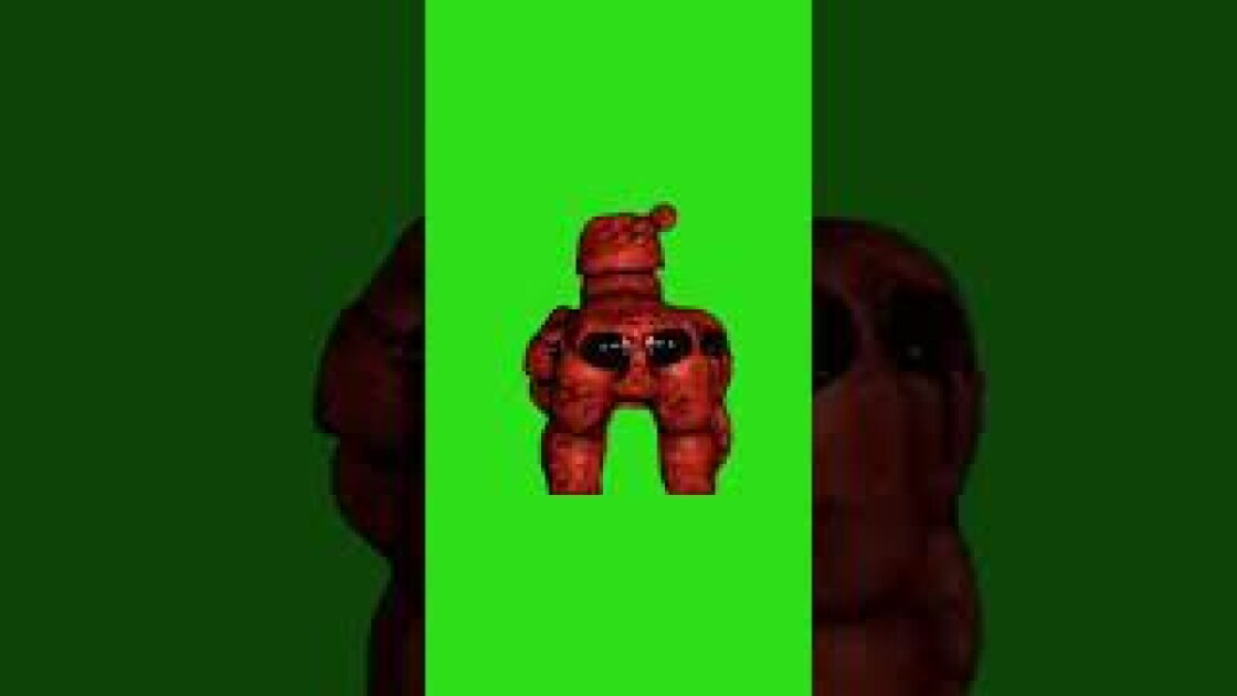 freddy fazbear farts green screen
