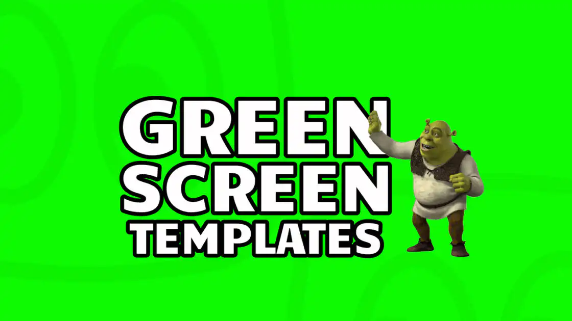 green screen templates