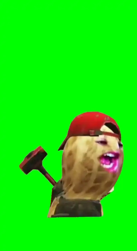 Burntpeanut its gonna be a good day Meme Green Screen