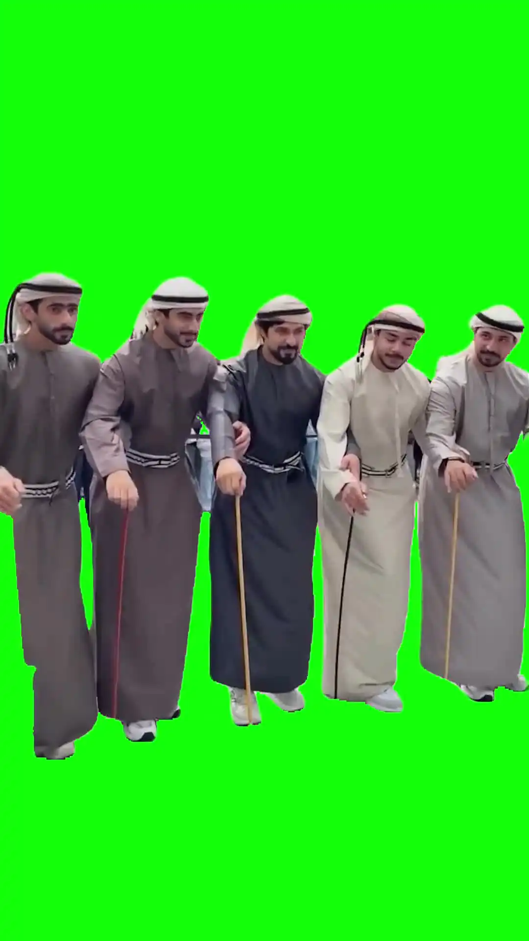UAE Dance Meme Green Screen